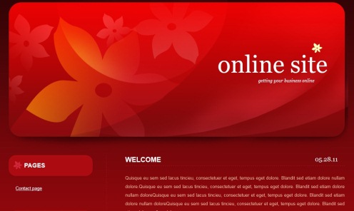 website design